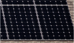 Solar PV cells and battery